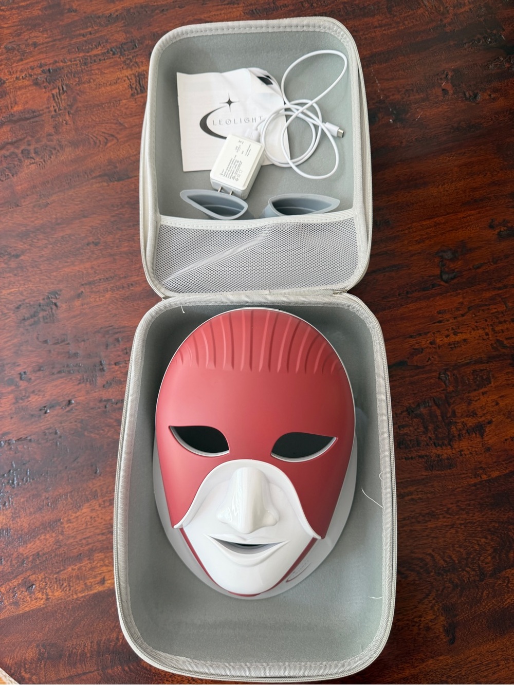 Women’s LED Face Mask — Rose Gold/White - Picture 3 of 11